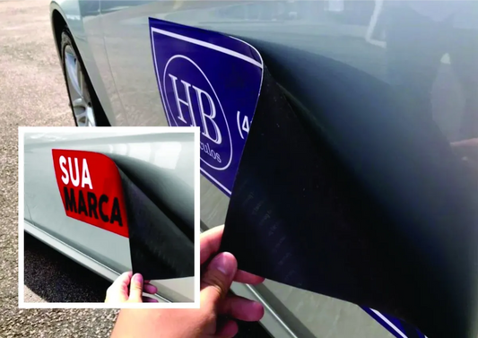 Adesivo Magnético - Removível